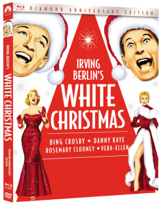 Celebrate 60 years of holiday magic with the spectacular new Diamond Anniversary Edition of Irving Berlin's WHITE CHRISTMAS. Plus, for a limited time, receive a free holiday music CD with the purchase of every Blu-ray Combo Pack. Irving Berlin's WHITE CHRISTMAS - available now on Blu-ray Combo Pack, DVD and DIGITAL HD from Paramount Home Media Distribution.