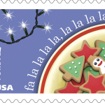 Deck the Halls Christmas stamps