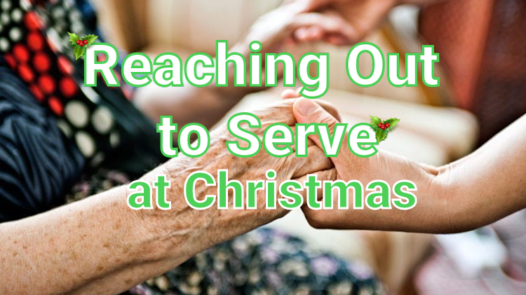 reaching out to serve