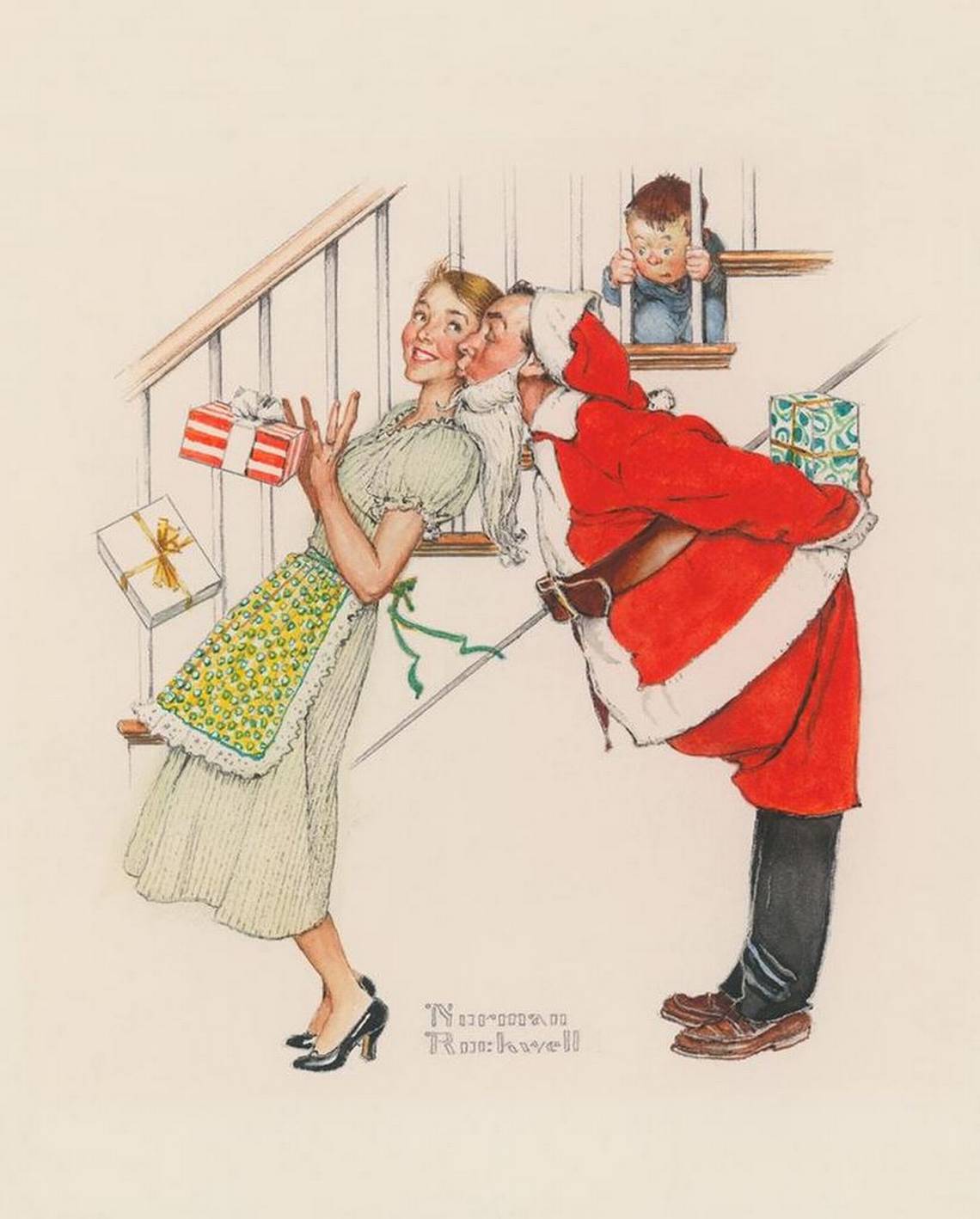 Humorous Rockwell Christmas