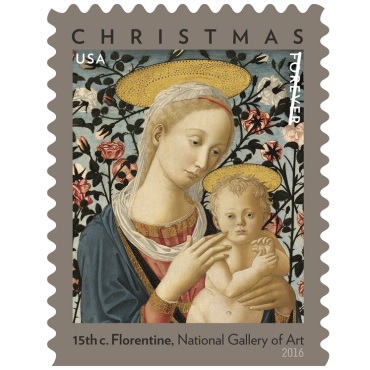 Christmas Stamps - Madonna