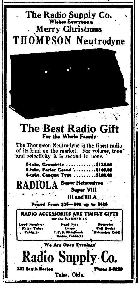 Radio Prices in 1924
